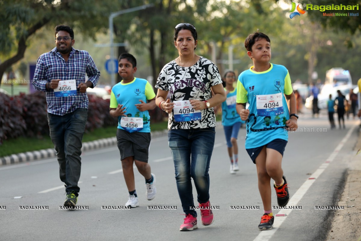 Hyderabad Kids Run 2018 at Hitex Exhibition Center