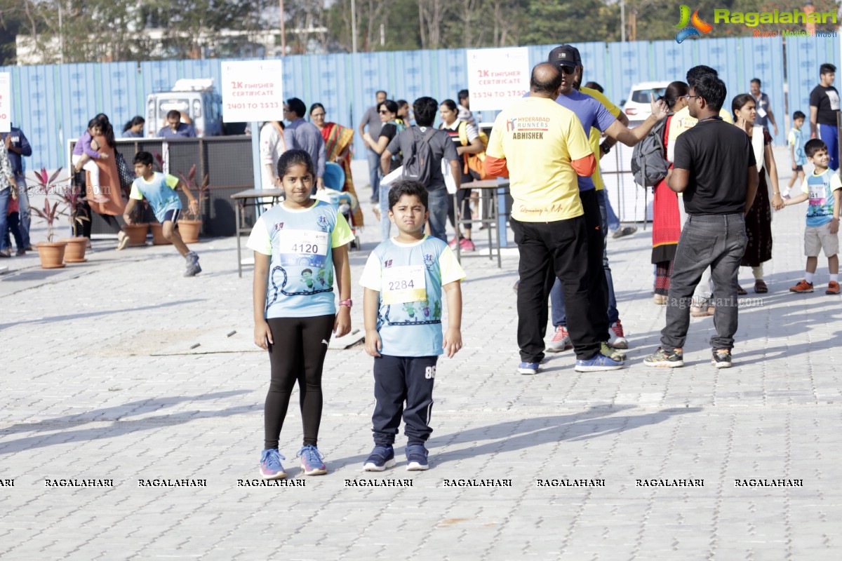 Hyderabad Kids Run 2018 at Hitex Exhibition Center