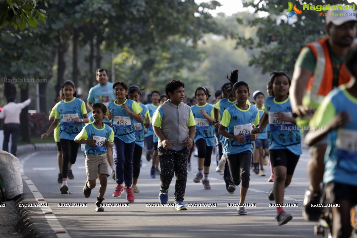 Hyderabad Kids Run 2018 at Hitex Exhibition Center