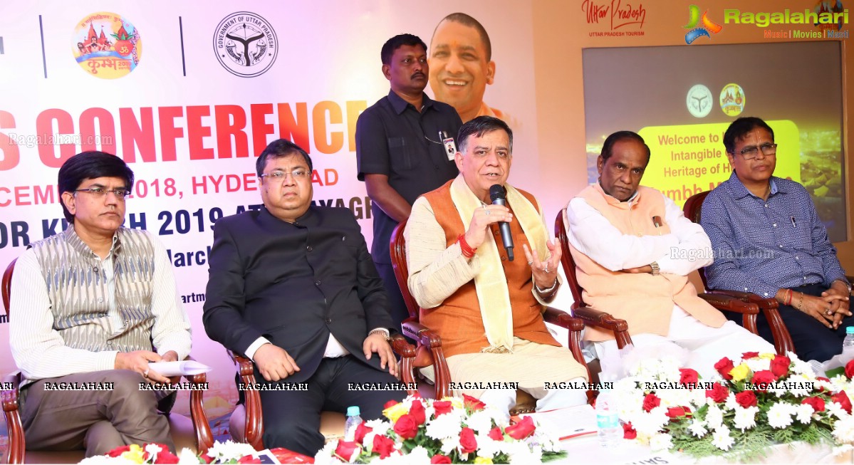 Uttar Pradesh Govt & FICCI Organizes Press Conference On 'Kumbh Mela 2019'