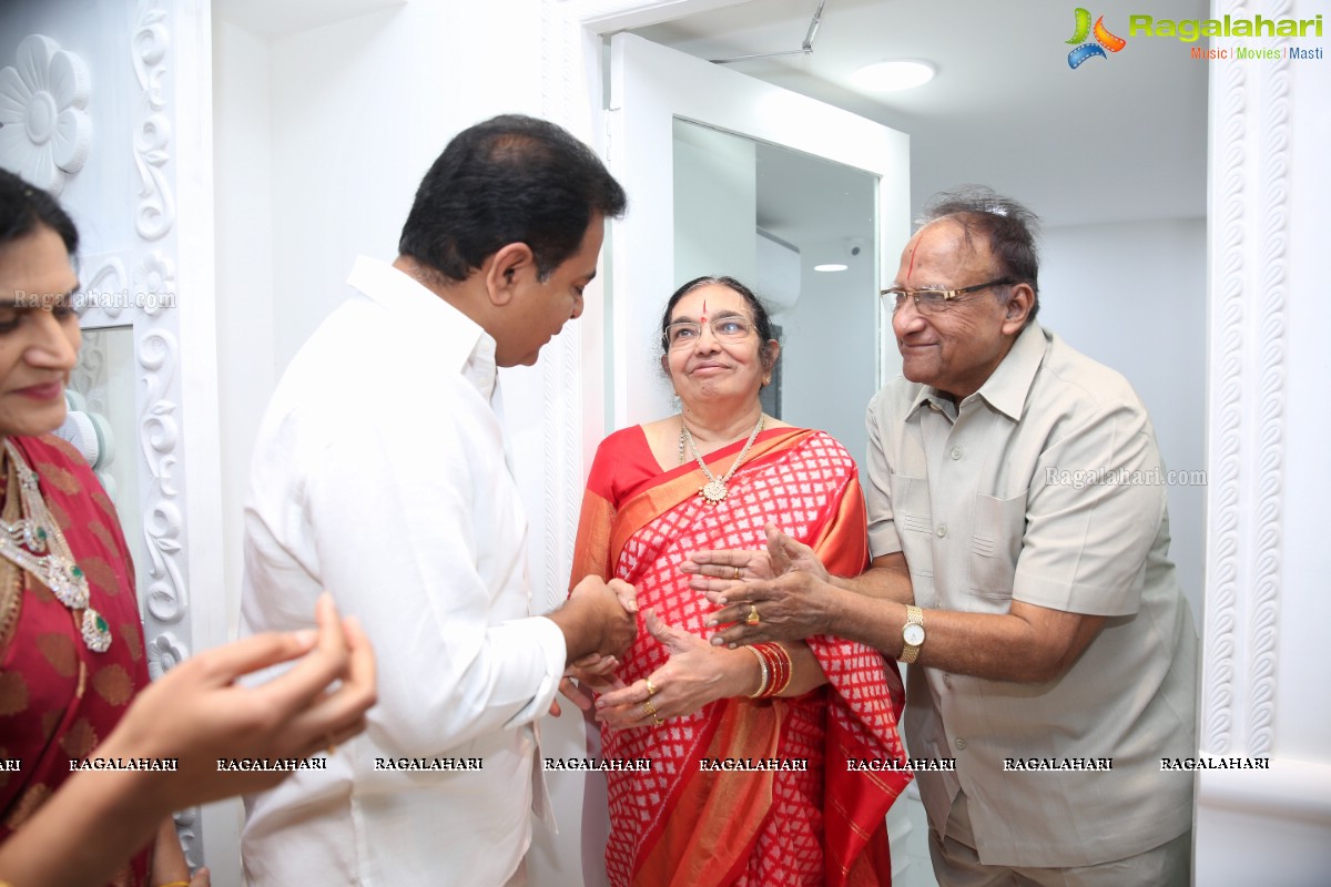 KTR Launches Manjula Jewels First Store In Hyderabad at Banjara Hills