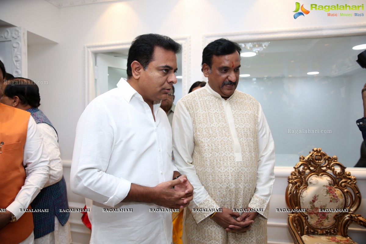 KTR Launches Manjula Jewels First Store In Hyderabad at Banjara Hills