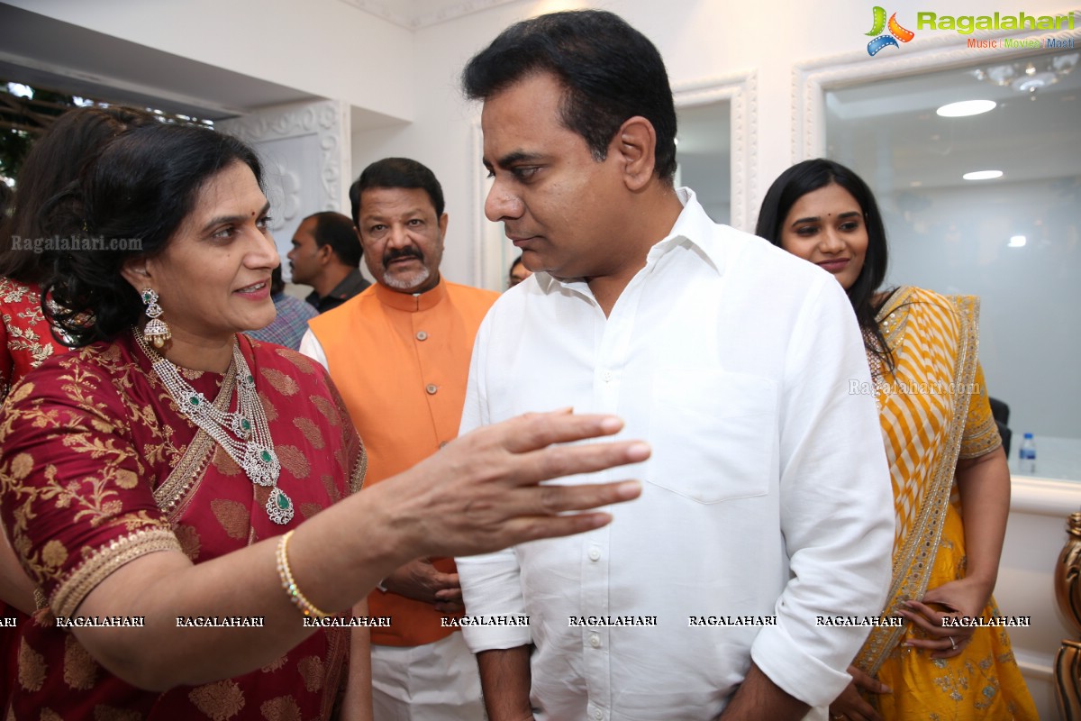 KTR Launches Manjula Jewels First Store In Hyderabad at Banjara Hills