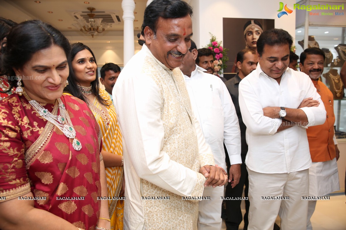 KTR Launches Manjula Jewels First Store In Hyderabad at Banjara Hills