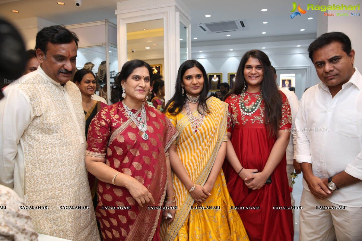 KTR Launches Manjula Jewels First Store In Hyderabad at Banjara Hills