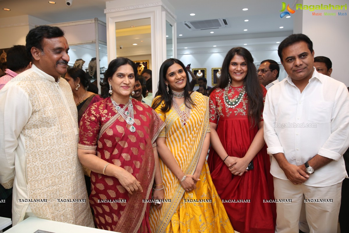 KTR Launches Manjula Jewels First Store In Hyderabad at Banjara Hills