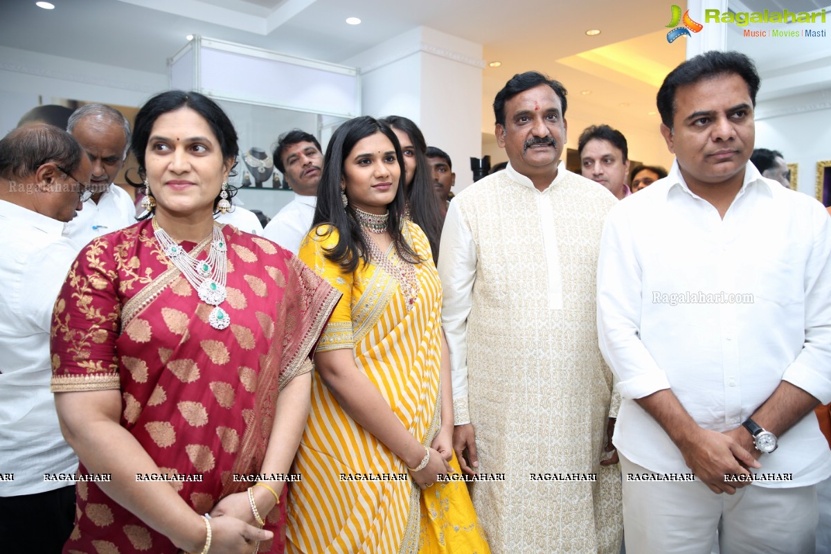 KTR Launches Manjula Jewels First Store In Hyderabad at Banjara Hills