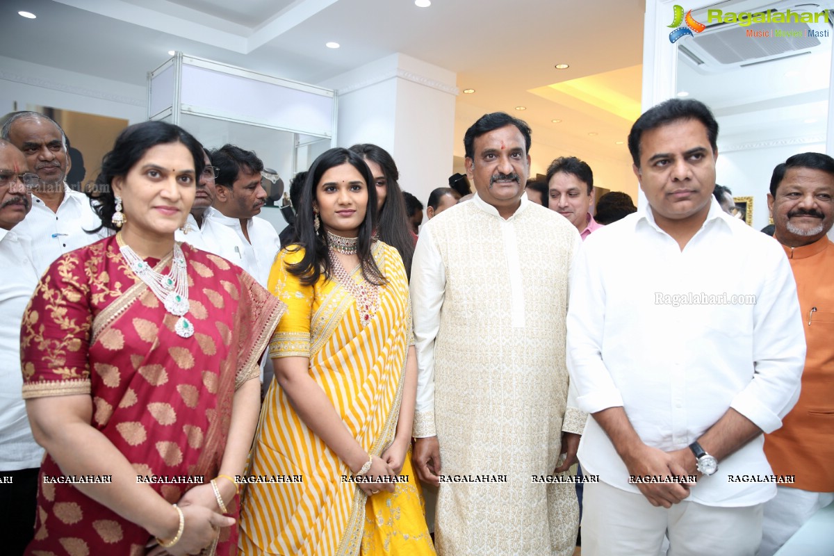 KTR Launches Manjula Jewels First Store In Hyderabad at Banjara Hills