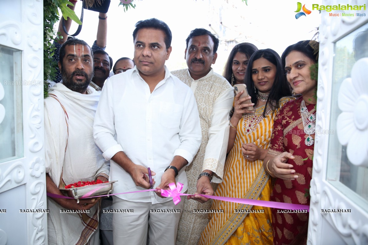 KTR Launches Manjula Jewels First Store In Hyderabad at Banjara Hills