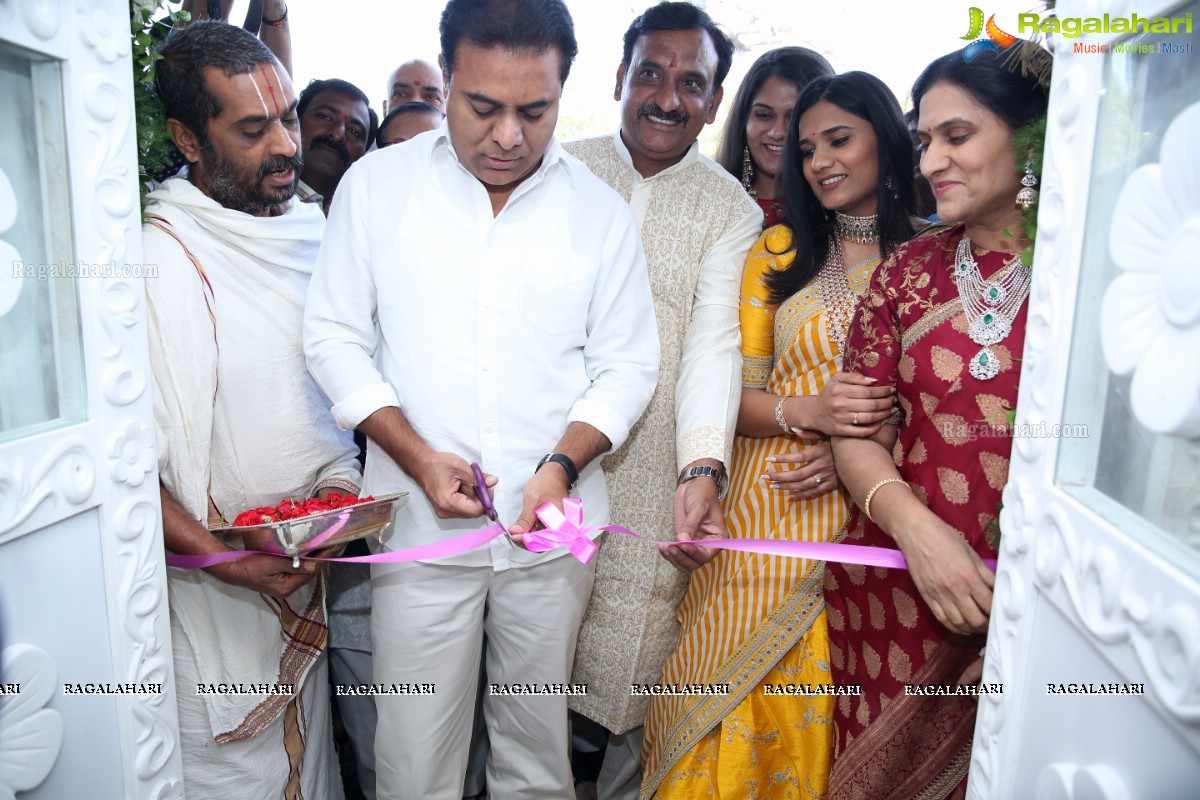 KTR Launches Manjula Jewels First Store In Hyderabad at Banjara Hills