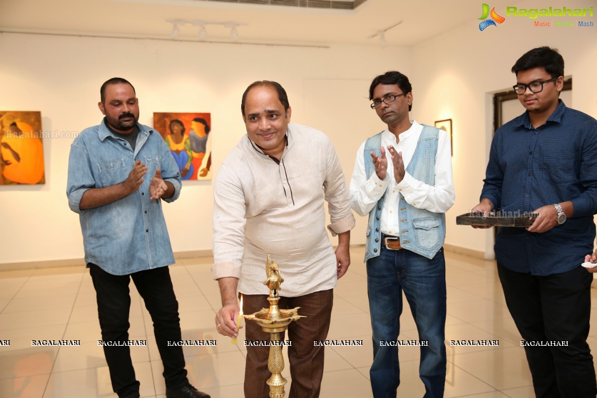 Solo Show Of Recent Paintings ‘Tradition’ by Farhard Tamkanat at State Art Gallery