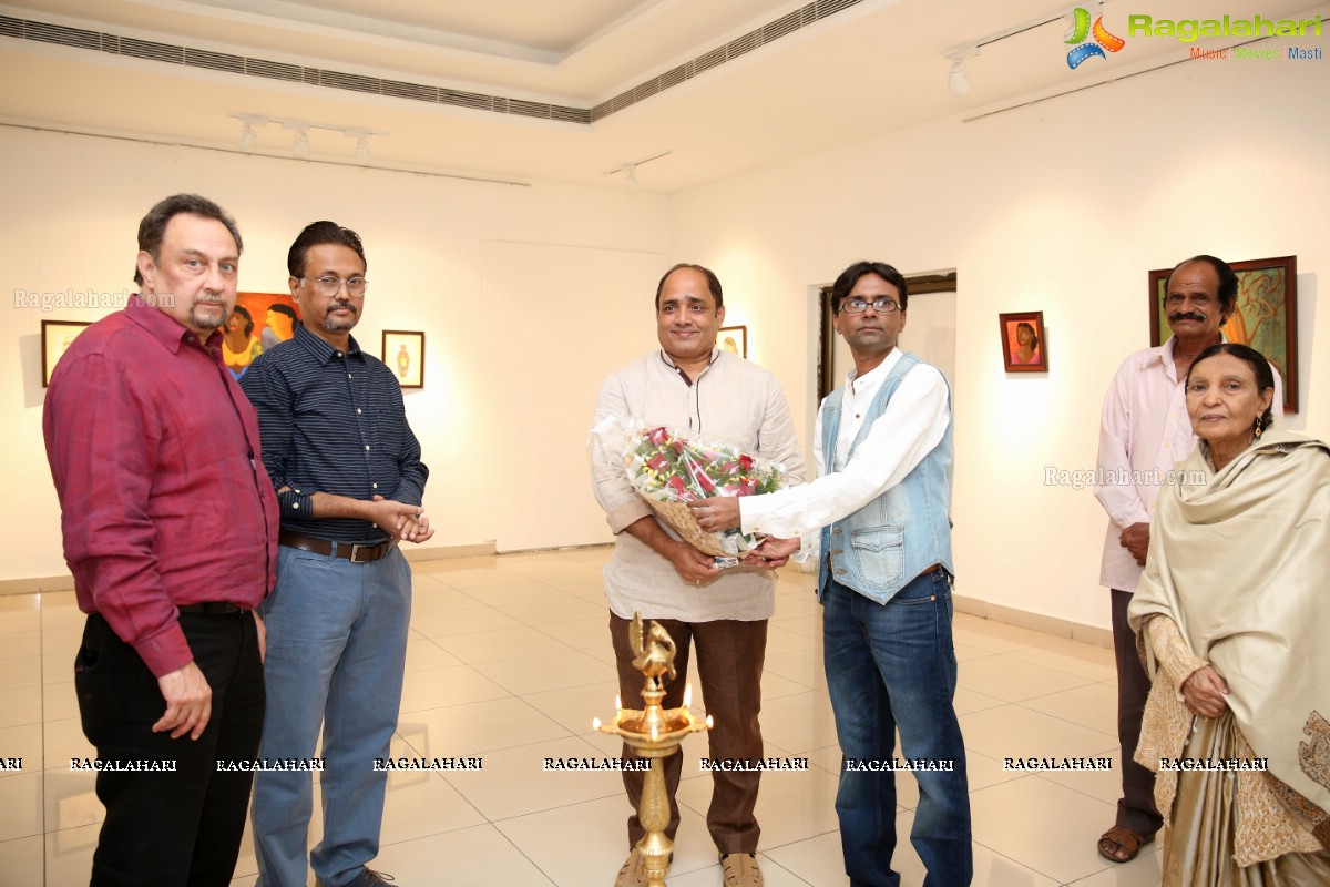 Solo Show Of Recent Paintings ‘Tradition’ by Farhard Tamkanat at State Art Gallery