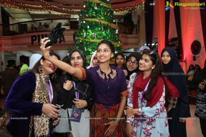 Nitya Naresh Joins Christmas Celebrations at Pulsation 2018