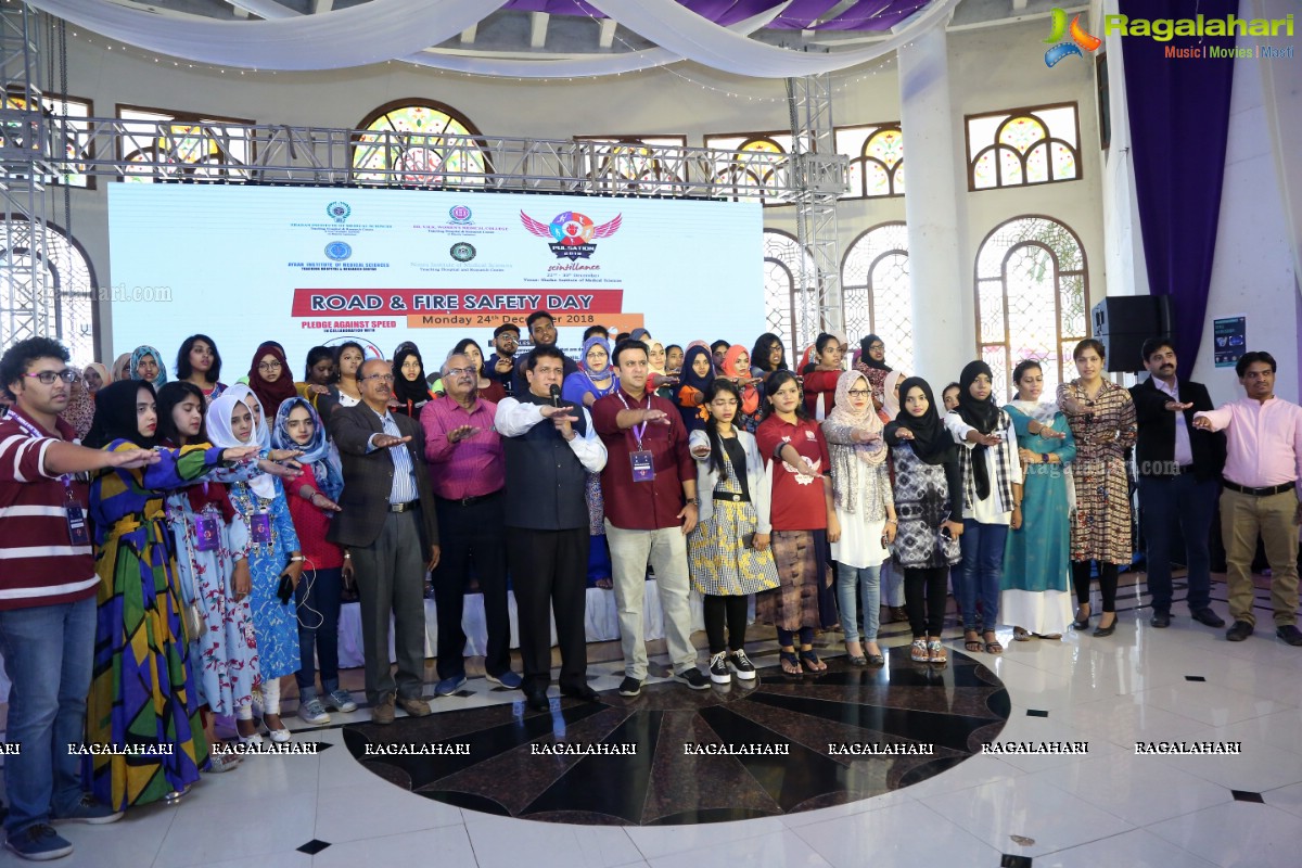 Nitya Naresh Joins Christmas Celebrations at Day-3 of Pulsation 2018 by SIMS