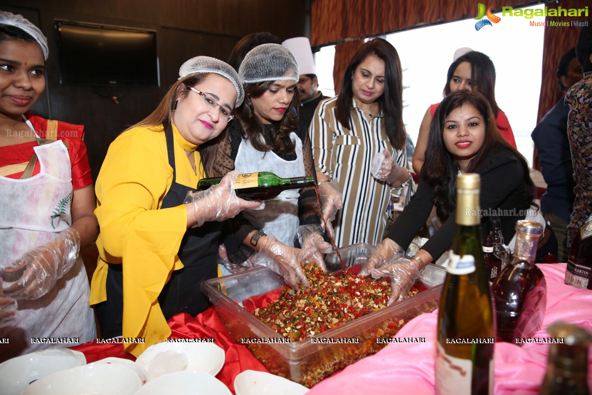 Queens Lounge Cake Mixing Event & Pre-Christmas Rituals @ Manasarovar The Fern