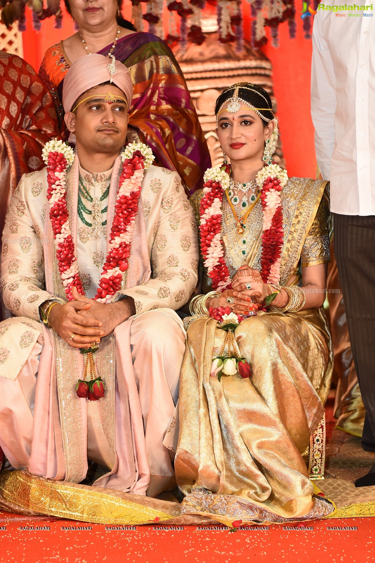 Dr. Rajasekhar's Nephew Karthik and Deepthi Sai Wedding Ceremony at The Park