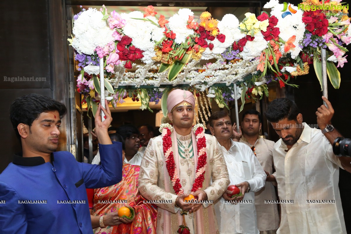 Dr. Rajasekhar's Nephew Karthik and Deepthi Sai Wedding Ceremony at The Park