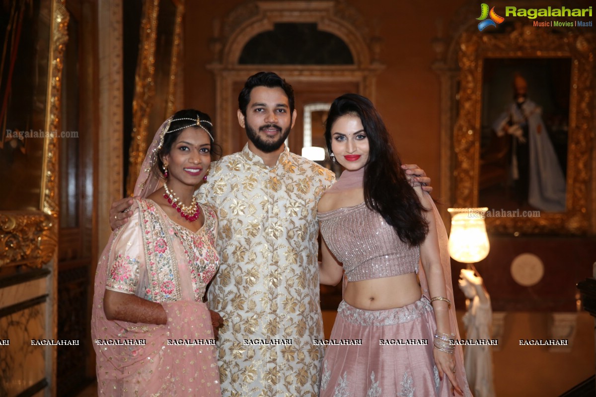 Rashmi Thakur - Vardhan Reddy Wedding Ceremony at Falaknuma Palace