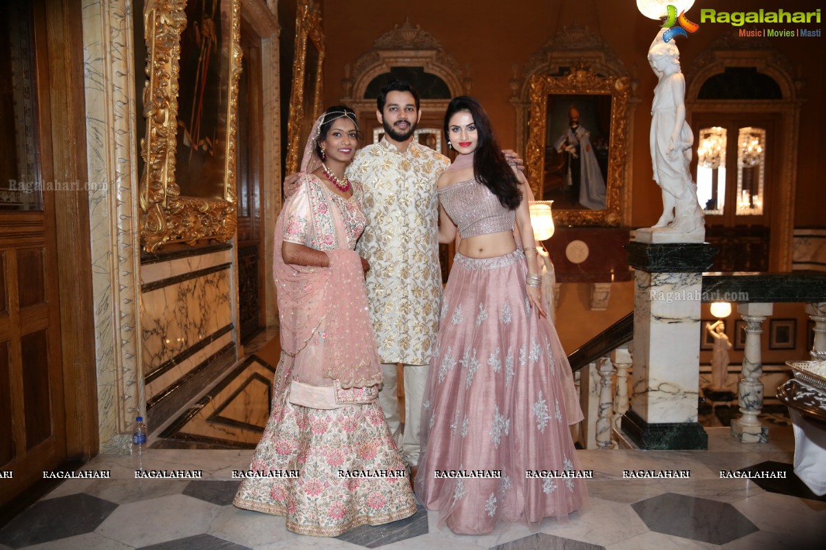 Rashmi Thakur - Vardhan Reddy Wedding Ceremony at Falaknuma Palace