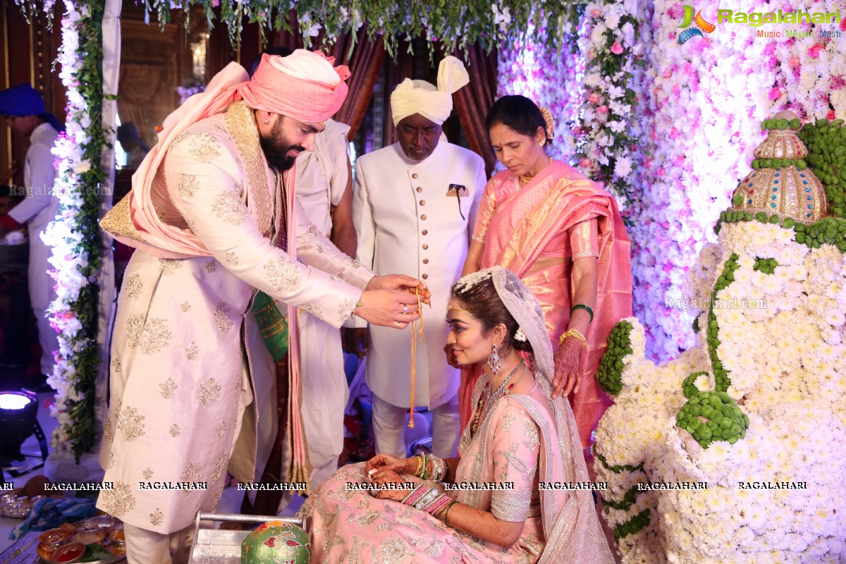 Rashmi Thakur - Vardhan Reddy Wedding Ceremony at Falaknuma Palace