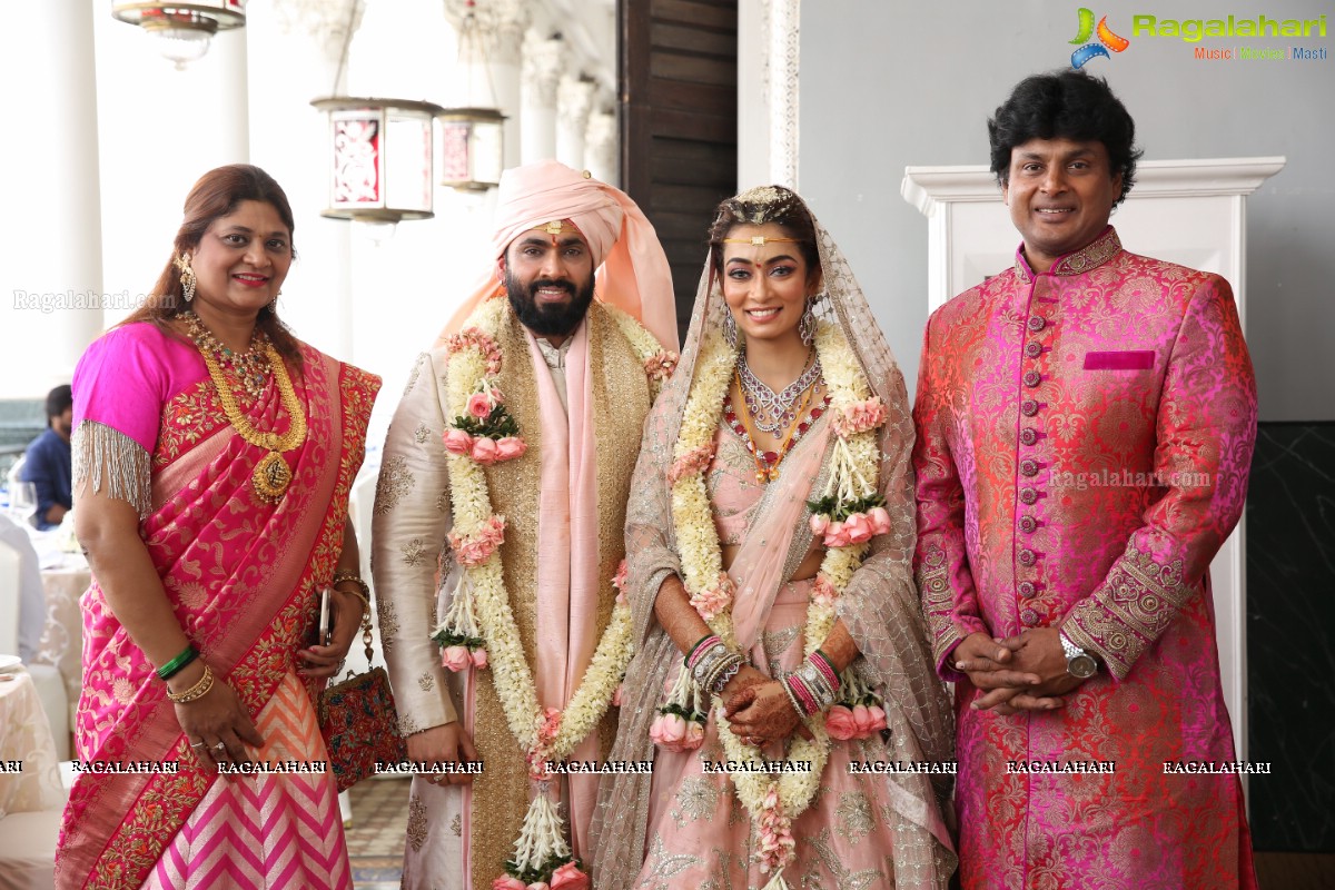 Rashmi Thakur - Vardhan Reddy Wedding Ceremony at Falaknuma Palace