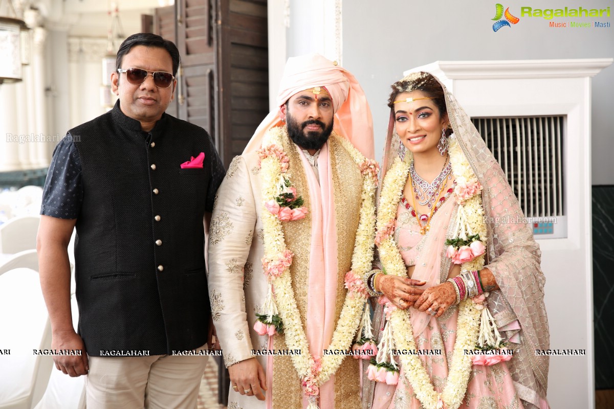 Rashmi Thakur - Vardhan Reddy Wedding Ceremony at Falaknuma Palace