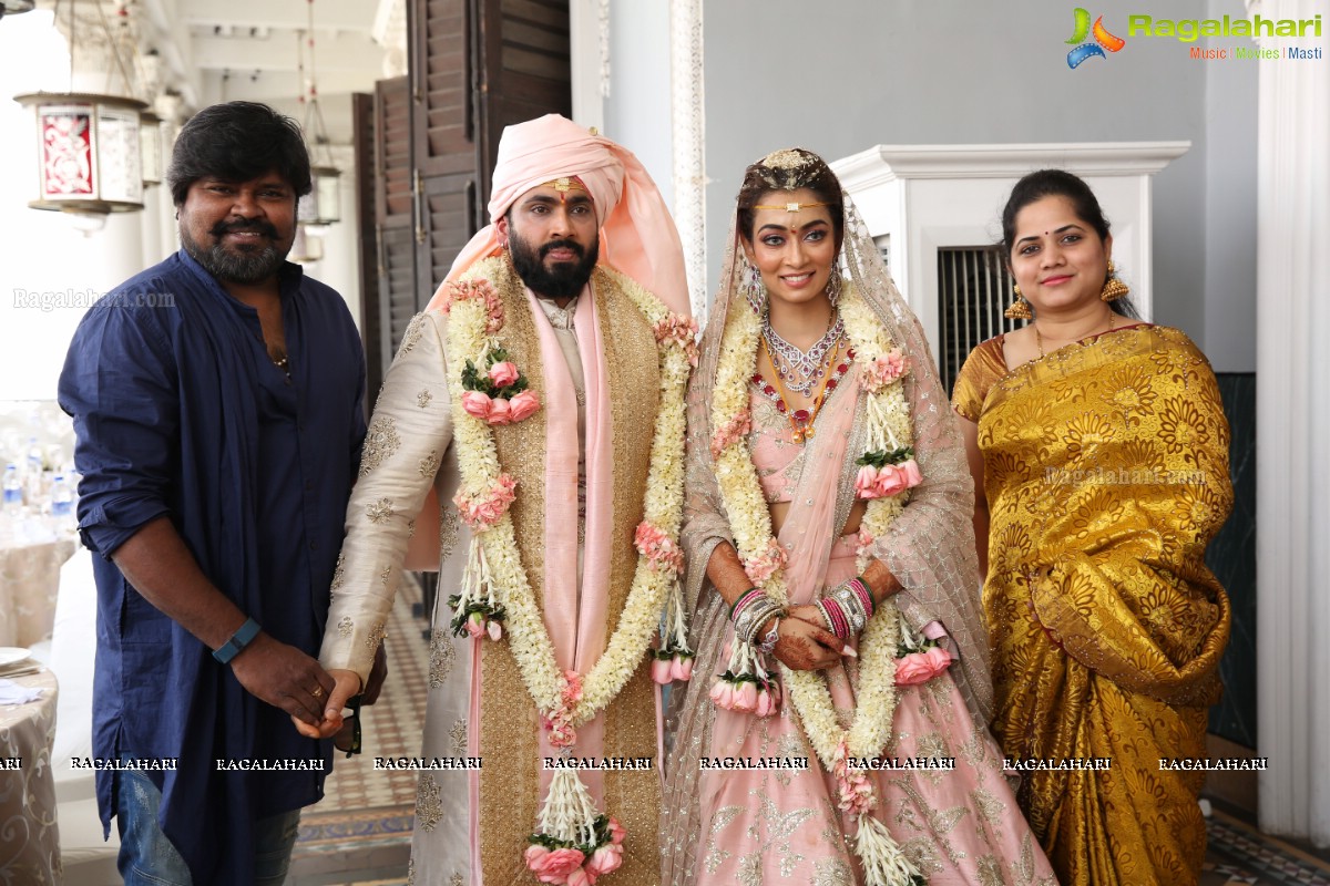 Rashmi Thakur - Vardhan Reddy Wedding Ceremony at Falaknuma Palace