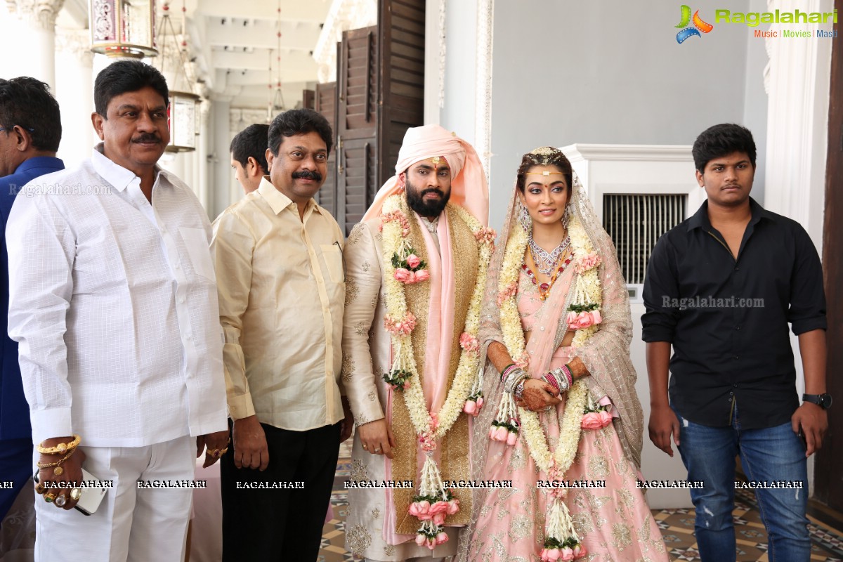 Rashmi Thakur - Vardhan Reddy Wedding Ceremony at Falaknuma Palace