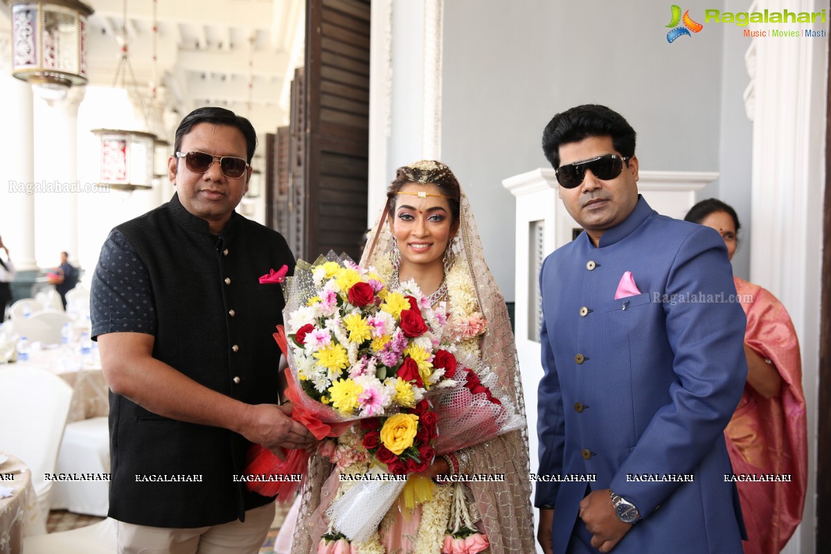 Rashmi Thakur - Vardhan Reddy Wedding Ceremony at Falaknuma Palace