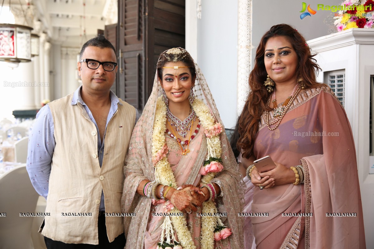 Rashmi Thakur - Vardhan Reddy Wedding Ceremony at Falaknuma Palace