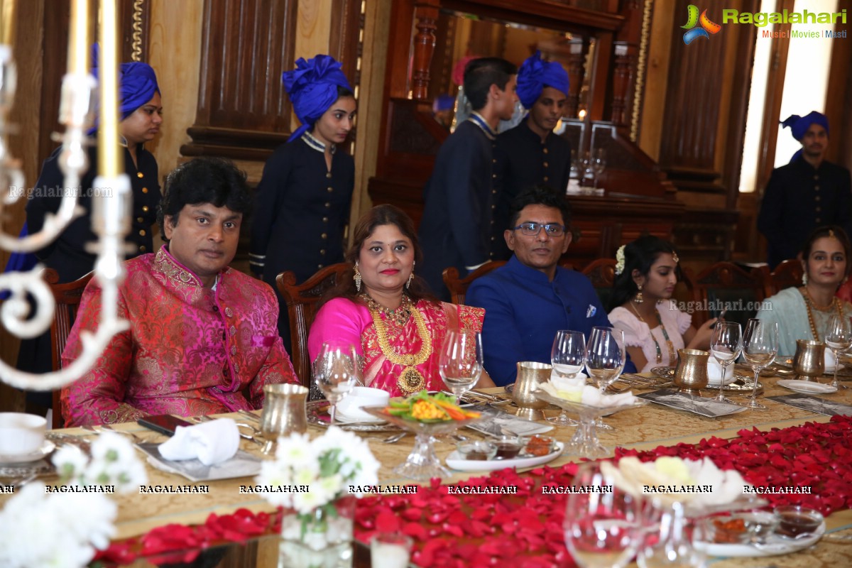 Rashmi Thakur - Vardhan Reddy Wedding Ceremony at Falaknuma Palace