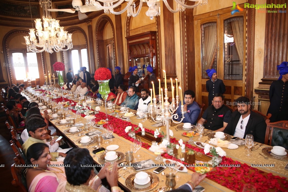 Rashmi Thakur - Vardhan Reddy Wedding Ceremony at Falaknuma Palace