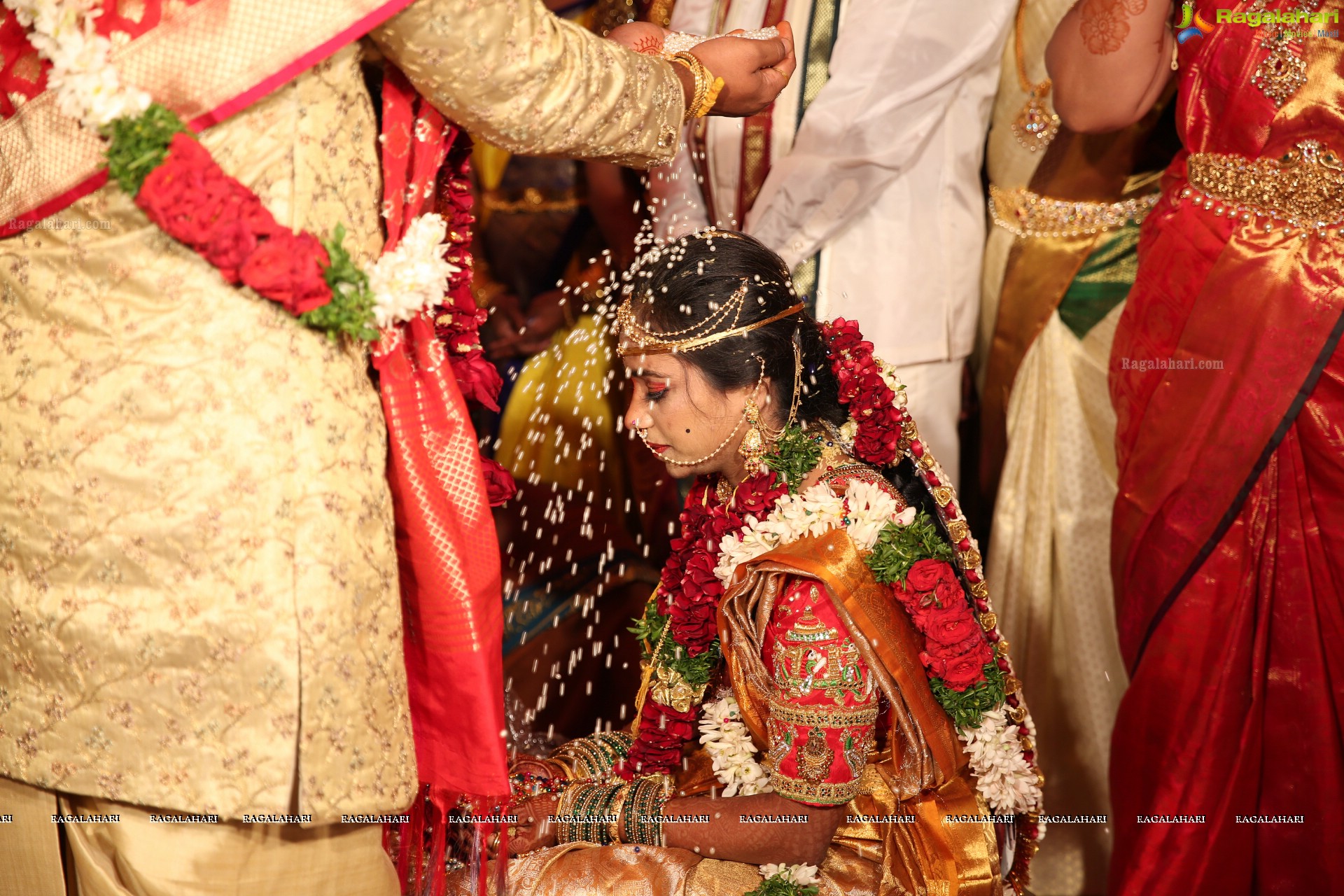 Grand Wedding Ceremony of Saikesh and Vandana at Citadel Convention, Shamshabad