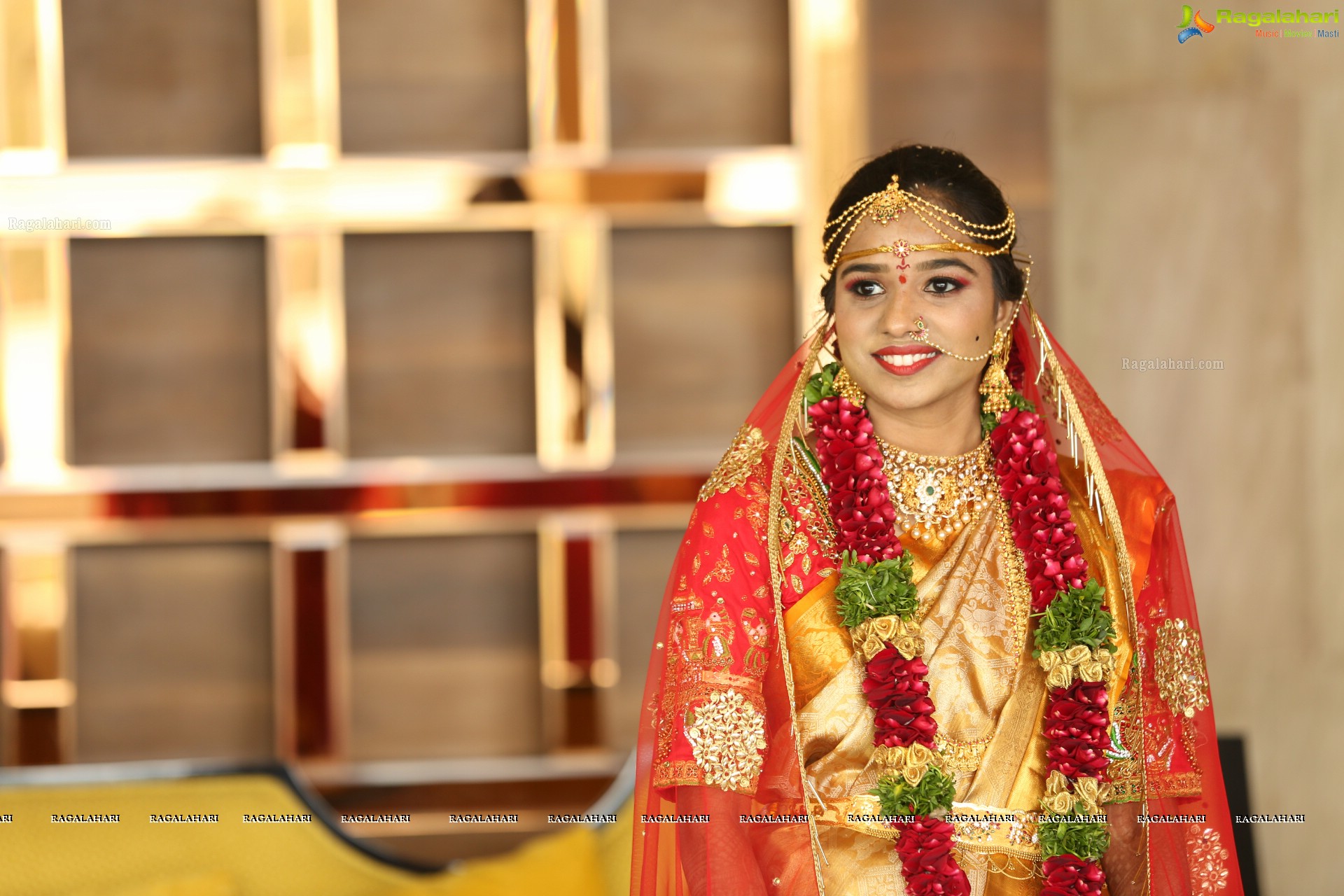 Grand Wedding Ceremony of Saikesh and Vandana at Citadel Convention, Shamshabad