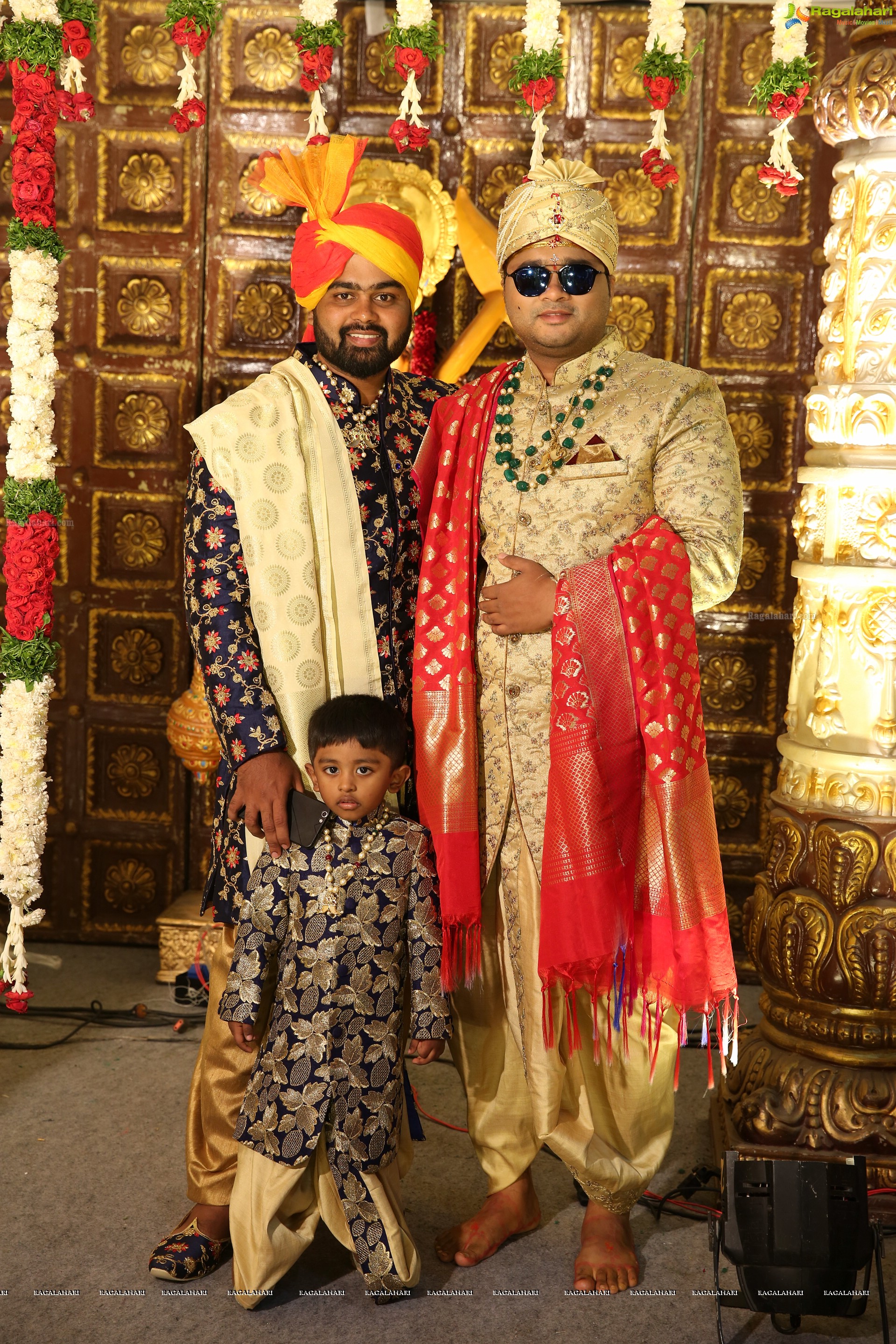 Grand Wedding Ceremony of Saikesh and Vandana at Citadel Convention, Shamshabad