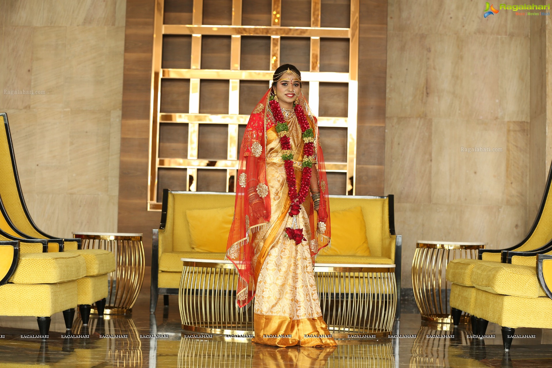 Grand Wedding Ceremony of Saikesh and Vandana at Citadel Convention, Shamshabad