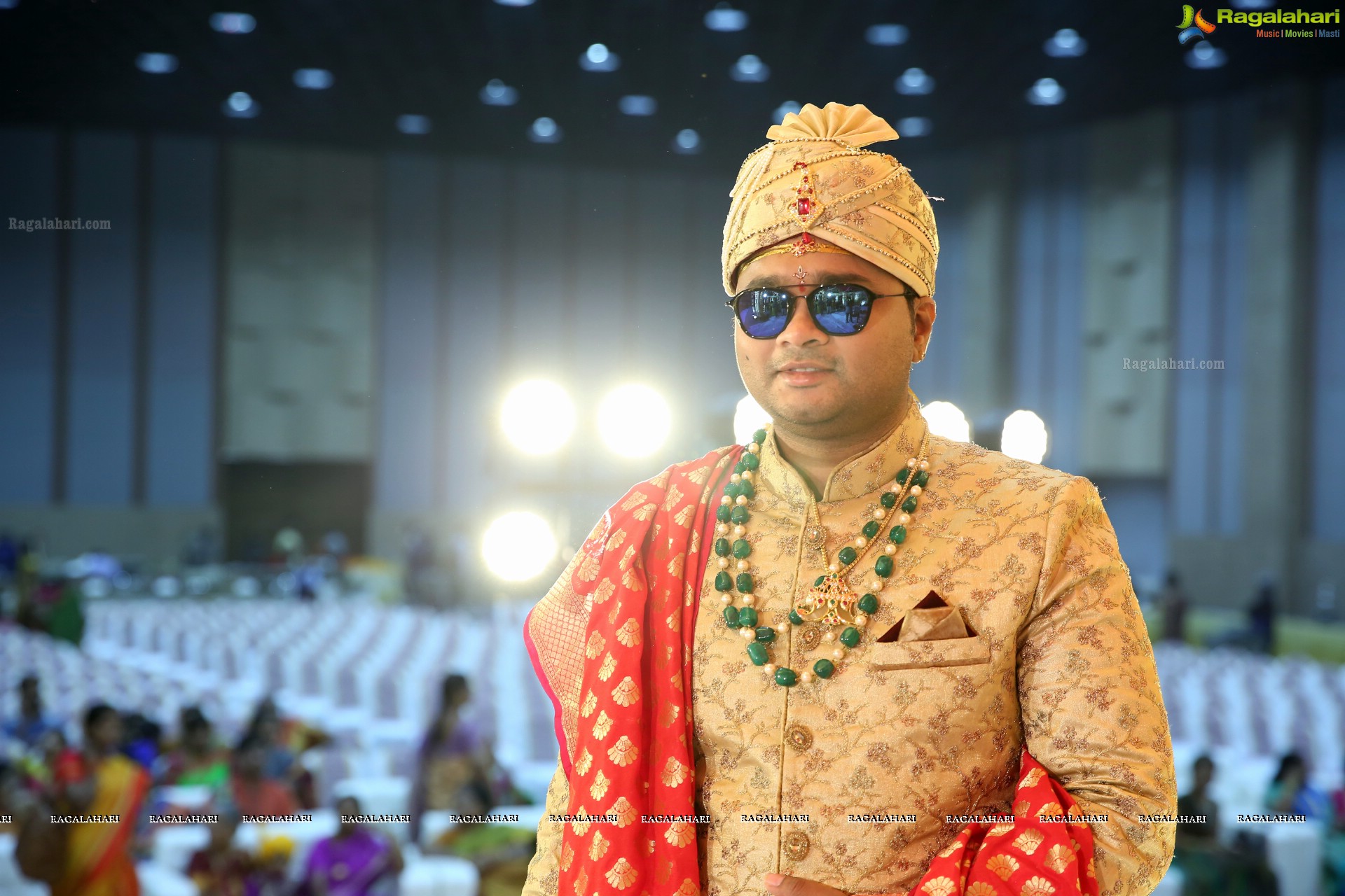 Grand Wedding Ceremony of Saikesh and Vandana at Citadel Convention, Shamshabad