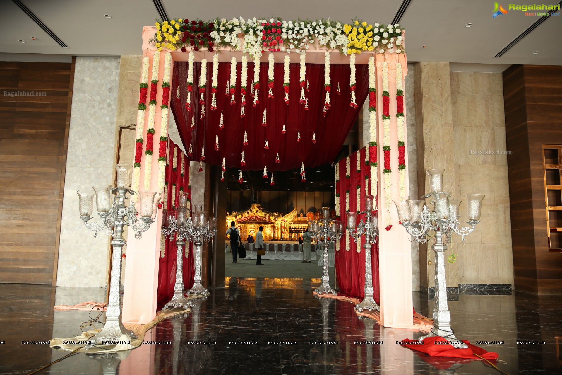 Grand Wedding Ceremony of Saikesh and Vandana at Citadel Convention, Shamshabad