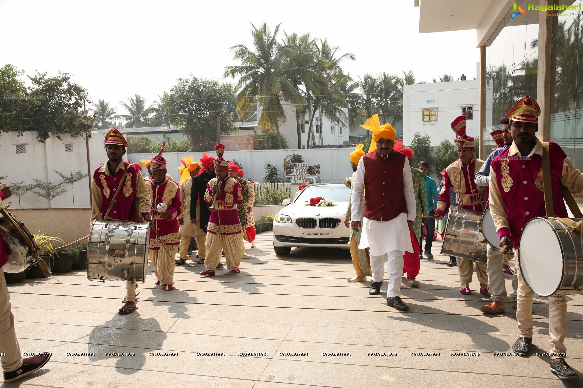 Grand Wedding Ceremony of Saikesh and Vandana at Citadel Convention, Shamshabad