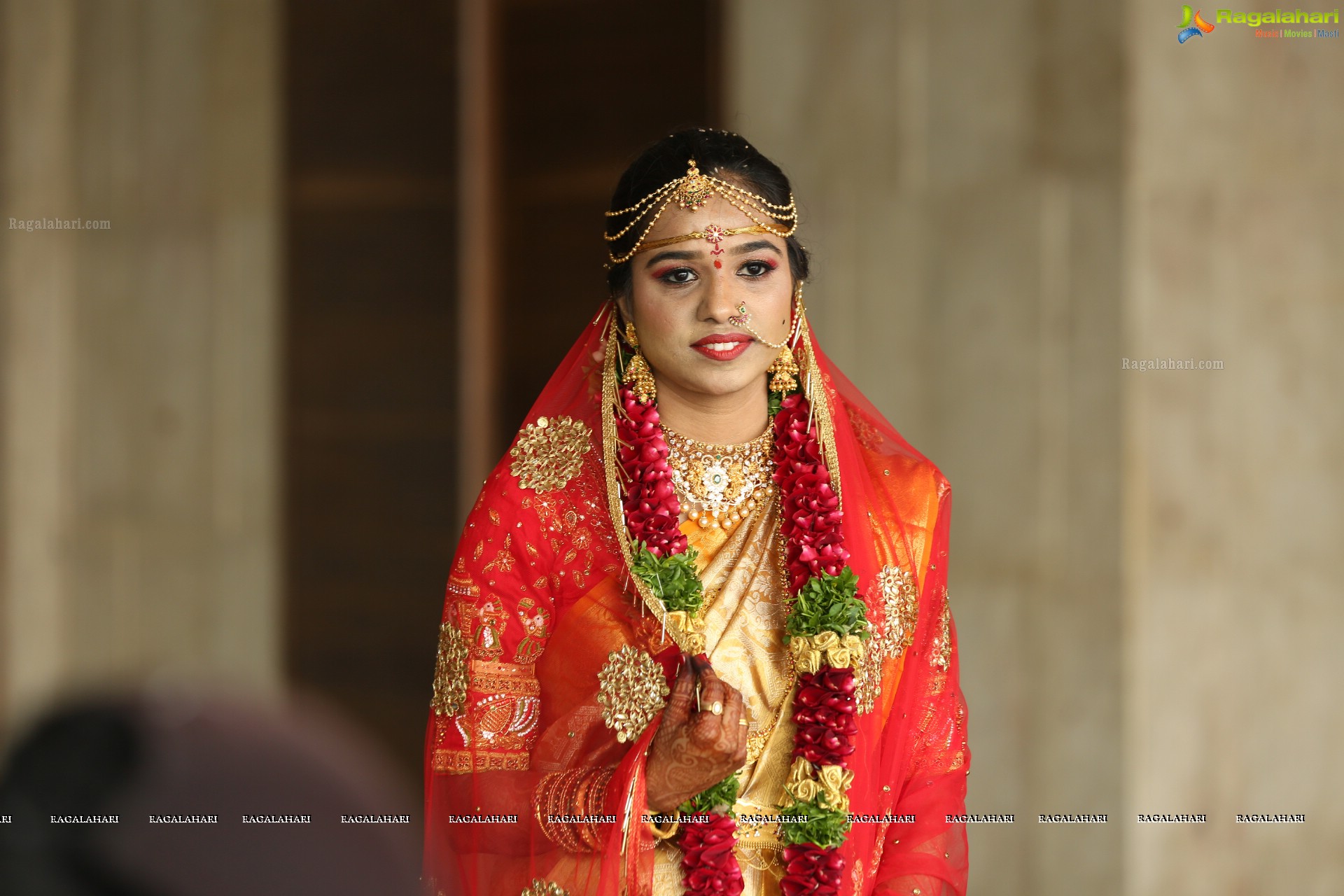 Grand Wedding Ceremony of Saikesh and Vandana at Citadel Convention, Shamshabad