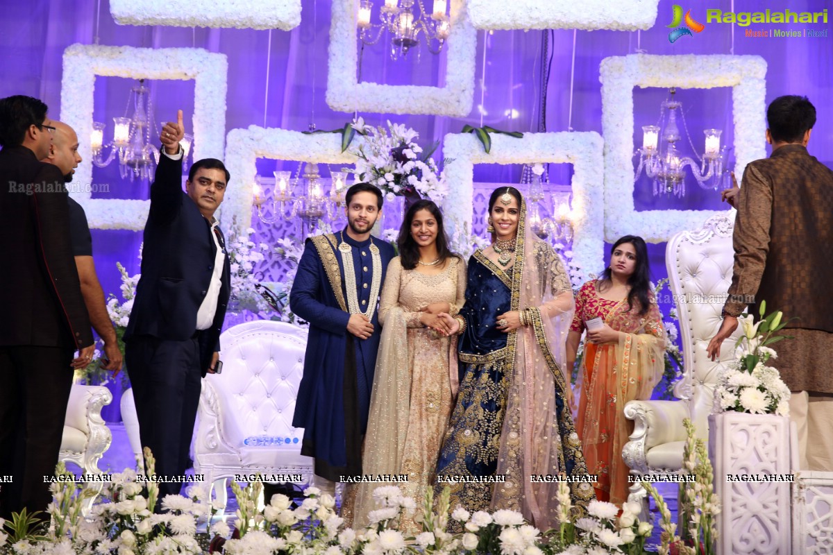 Saina Nehwal & P Kashyap's Celeb-Studded Wedding Reception