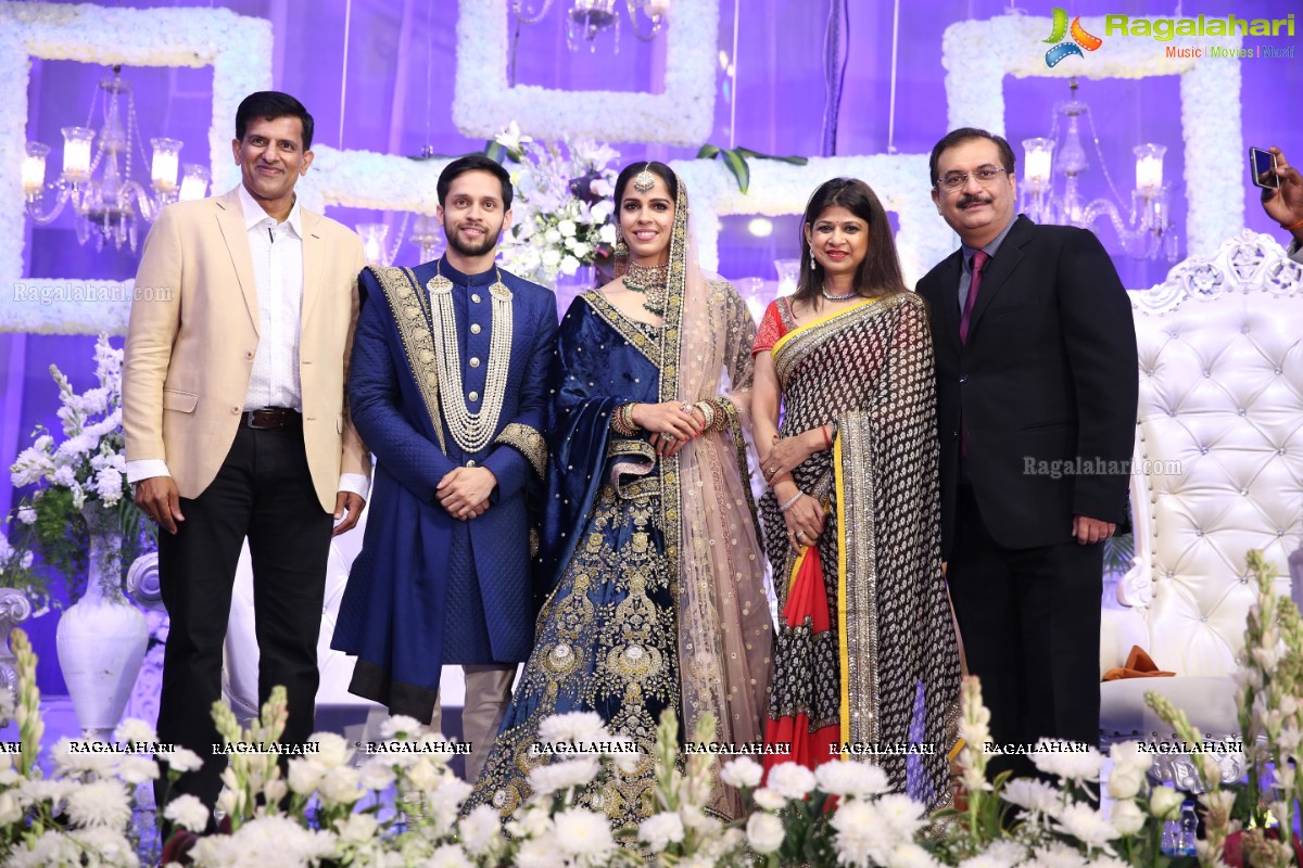 Saina Nehwal & P Kashyap's Celeb-Studded Wedding Reception