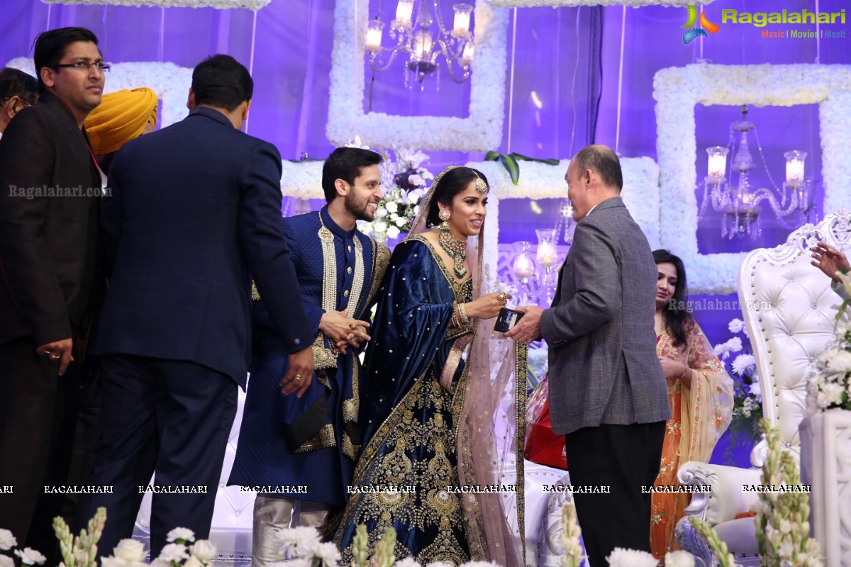 Saina Nehwal & P Kashyap's Celeb-Studded Wedding Reception