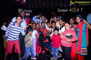 Spiderman Special Screening for Orphan Children at AMB