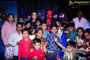 Spiderman Special Screening for Orphan Children at AMB