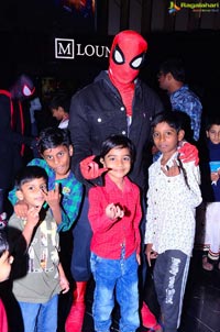 Spiderman Special Screening for Orphan Children at AMB