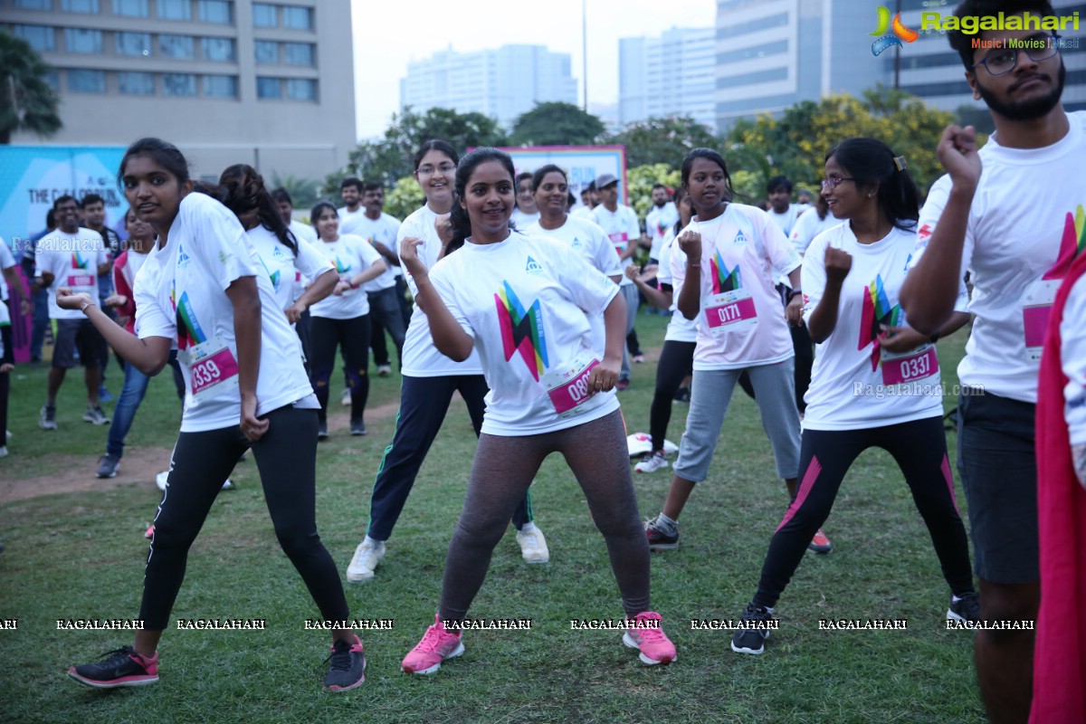 The Color Run Hyderabad - Mindspace Happiest 5K Run @ Recreation Ground, Madhapur