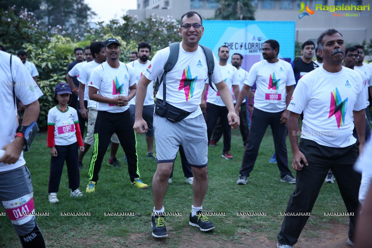 The Color Run Hyderabad - Mindspace Happiest 5K Run @ Recreation Ground, Madhapur