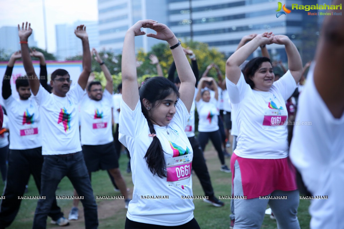 The Color Run Hyderabad - Mindspace Happiest 5K Run @ Recreation Ground, Madhapur