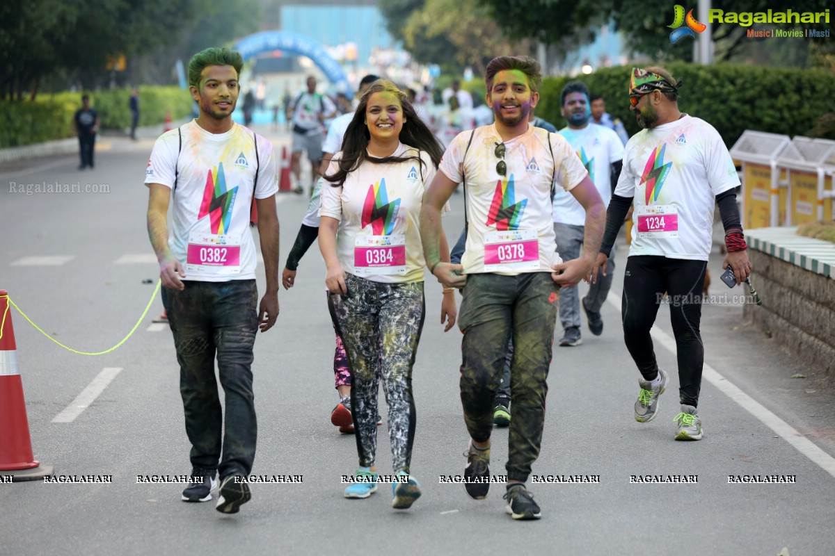 The Color Run Hyderabad - Mindspace Happiest 5K Run @ Recreation Ground, Madhapur